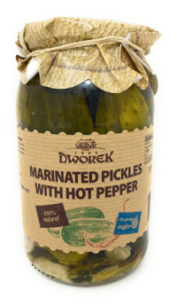 DWOREK Pickles Marinated With Hot Pepper 900g*8