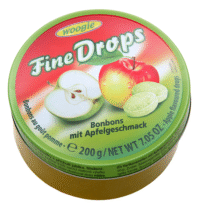 WOOGIE Fine Drops Apple Candies 200g*10