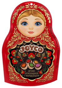 JOYCO Chocolate Dragee ""Matreshka"" w/Creamy Filling 150g*20
