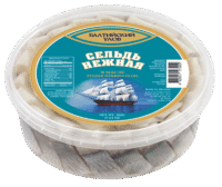 BALTIYSKIY ULOV Herring Fillet-Piece Nezhnaya 500g*12