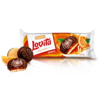 ROSHEN Jelly Cookies Lovita Orange #4239 (Kosher&Halal)135g*21