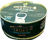 ECO FOOD Rainbow Trout In Own Juice 240g*16 E/O