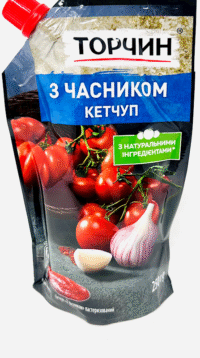 TORCHYN Ketchup with Garlic 250g*40