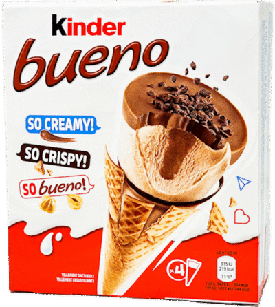 FERRERO Kinder Bueno Ice Cream 368ml*8 (4 PACK) #10092