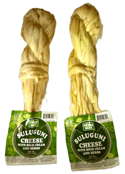FARMWAY Smoked Suluguni Cheese with Sour Cream & Herbs 150g*25