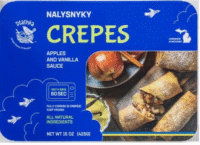 PTASHKA Crepes Apple & Vanilla Sauce 425g*8