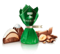 ROSHEN Loose Candies ""Montblanc"" w/Hazelnut Green #3577(Kosher&Halal)8.82lb(2.2lb*4)