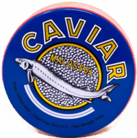 KALUGA Great  Black Caviar 125g (Tin)