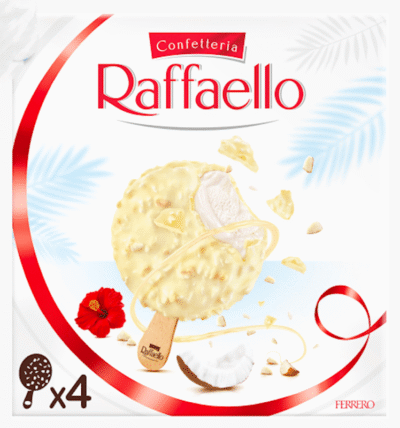 FERRERO Raffaello Ice Cream Stick 280ml*7 (4 PACK) #10060