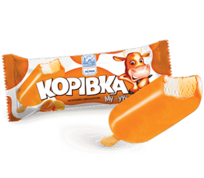 LIMO Ice Cream Eskimo 'Cow 'Moo-oo' w/Baked milk flavor in White Glaze 65g*32 (62)