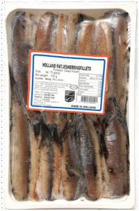 HOLLAND MATJES Herring Fillet 750g*10 (White Tray)