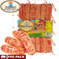 ANDY'S Baby Veal&Pork Wieners V/P ~20lb (20*1lb)
