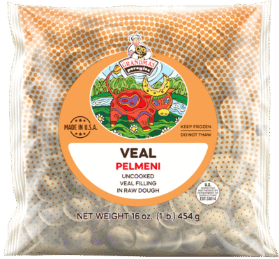 GRANDMA'S Pelmeni Veal 1lbs*30