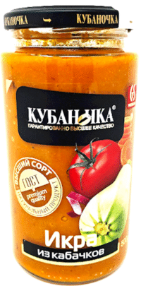KUBANOCHKA Squash Caviar Spread 500g*12