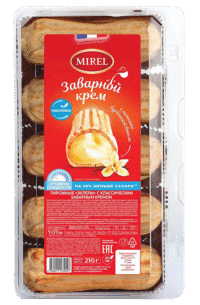 MIREL Eclairs w/Classic Custard Filling 210g*8