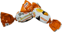 BONROLL Loose Candies Glazed Jelly with Orange 8.8lb (2.2lb*4)