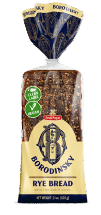 EESTI PAGAR Borodinsky Bread 600g*12 Sliced (9251)