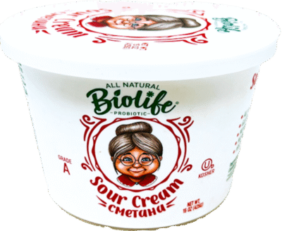 BIOLIFE Sour Cream Original (Kosher) 1lb*12