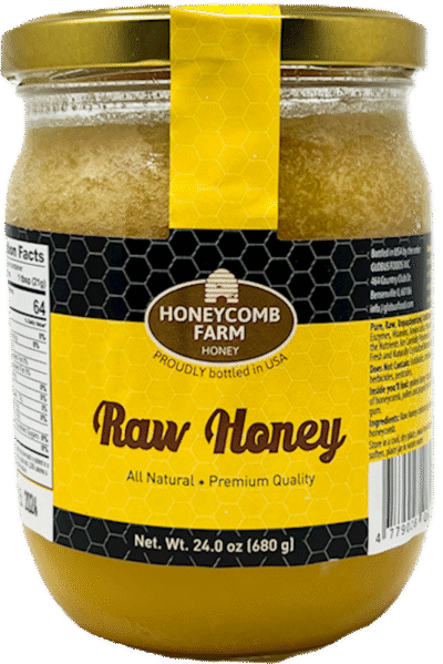 HONEYCOMB FARM Raw Natural Bee Honey 680g/24oz*9