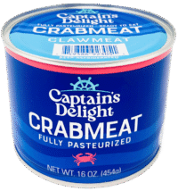 CAPTAIN'S DELIGHT Claw Meat (Keep Refrigerated) 1lb*12