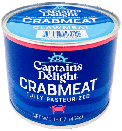 CAPTAIN'S DELIGHT Claw Meat (Keep Refrigerated) 1lb*12