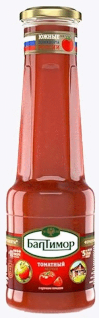 BALTIMOR Ketchup Tomato (Glass) 530g*8