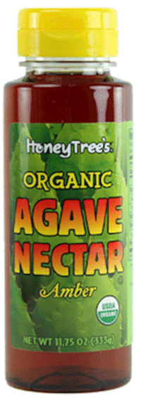 HONEY TREE  Organic Amber Agave Nectar (Kosher) 333g(11.75oz)*