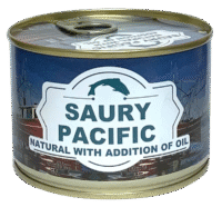 ECO FOOD Pacific Saury in Oil 250g*12 E/O