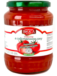 TRADICII VKUSA Tomatoes in Tomatoe Juice (Kosher) 680g*12