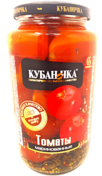 KUBANOCHKA Tomatoes Marinated 1.5L*6