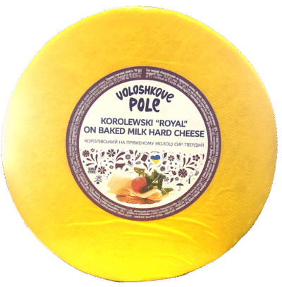 VOLOSHKOVE POLE Hard Cheese Royal 50% Block ~ 36lb (2*18lb)