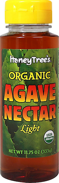 HONEY TREE Agave Nectar Organic Light  333g(11.75oz)*6