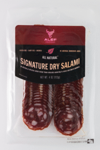ALEF Signature Dry Salami Sliced 4oz*15