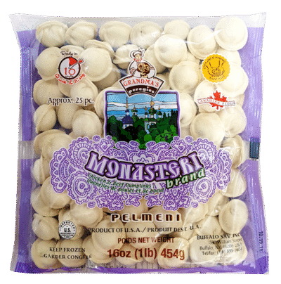 GRANDMA'S Pelmeni Uralskie/Monastery 1lbs*30
