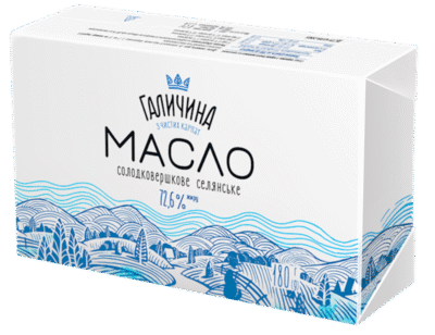 GALYCHYNA Butter 72.6% 180g*20