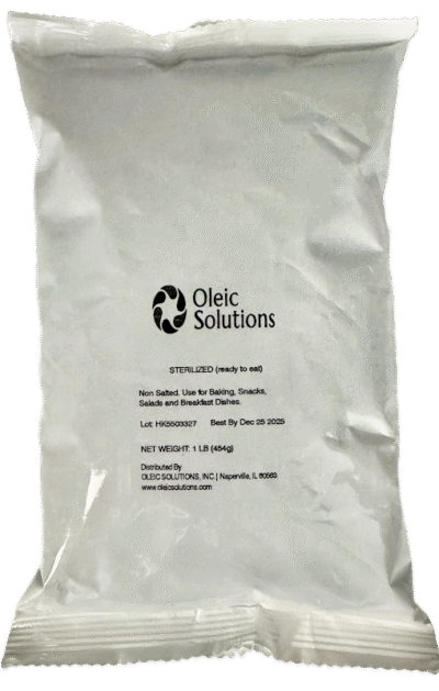 OLEIC SOLUTIONS Sunflower Kernels (Ready to eat) Kosher 1lb*5