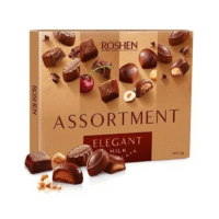 ROSHEN Chocolate Assortment Gift Box ""Elegant"" #9468, 145g*8