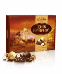 ROSHEN Chocolate Gift Box ""Kiev Vecherniy"" #3071, 176g*7