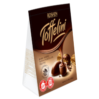 ROSHEN Toffee Candy Toffelini w/Chocolate Filling #7322(Kosher&Halal) 325g*12