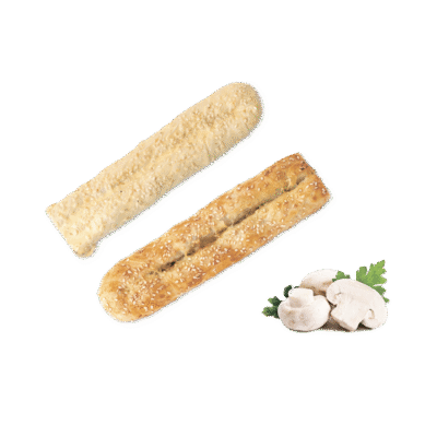 PAR BAKED Fillo Double Rolls Pastry With Mushrooms 4.23oz*54 (H-109)