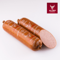 ALEF Smoked Chicken Salami ""Chicken Cervelat"" Pre-Pack ~30LB by weight