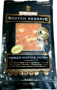 ST. JAMES Scotch Reserve Limoncello & Rosemary Smoked Salmon (Kosher) 4oz*12