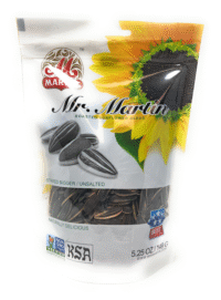 FROM MARTIN Striped Unsalted Sunflower Seeds (Kosher, Non GMO)149g*12