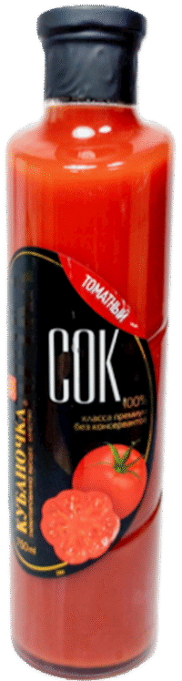 KUBANOCHKA Tomato Juice 0.75L*6 (Glass)