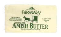 FARMWAY Amish Butter Unsalted 1lb*30 (Kosher)