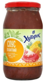 KHUTOROK Pikantniy Sauce 460g*12