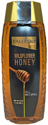 PALERMO Wild Flower Honey 16oz/454g*12