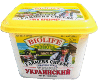 BIOLIFE Farmers Cheese Ukrainian (Kosher) 1lb*12