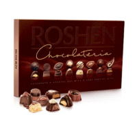 ROSHEN Chocolate Assortment Gift Box ""Chocolateria"" #2342,  256g*8