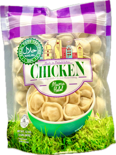 MAMA ADA'S Halal Chicken Pelmeni 2lb*12